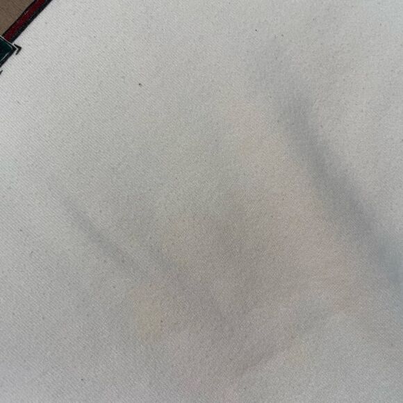 VINTAGE Juneau Alaska Graphic Crewneck Sweatshirt Men Large White USA 90s - Picture 3 of 7